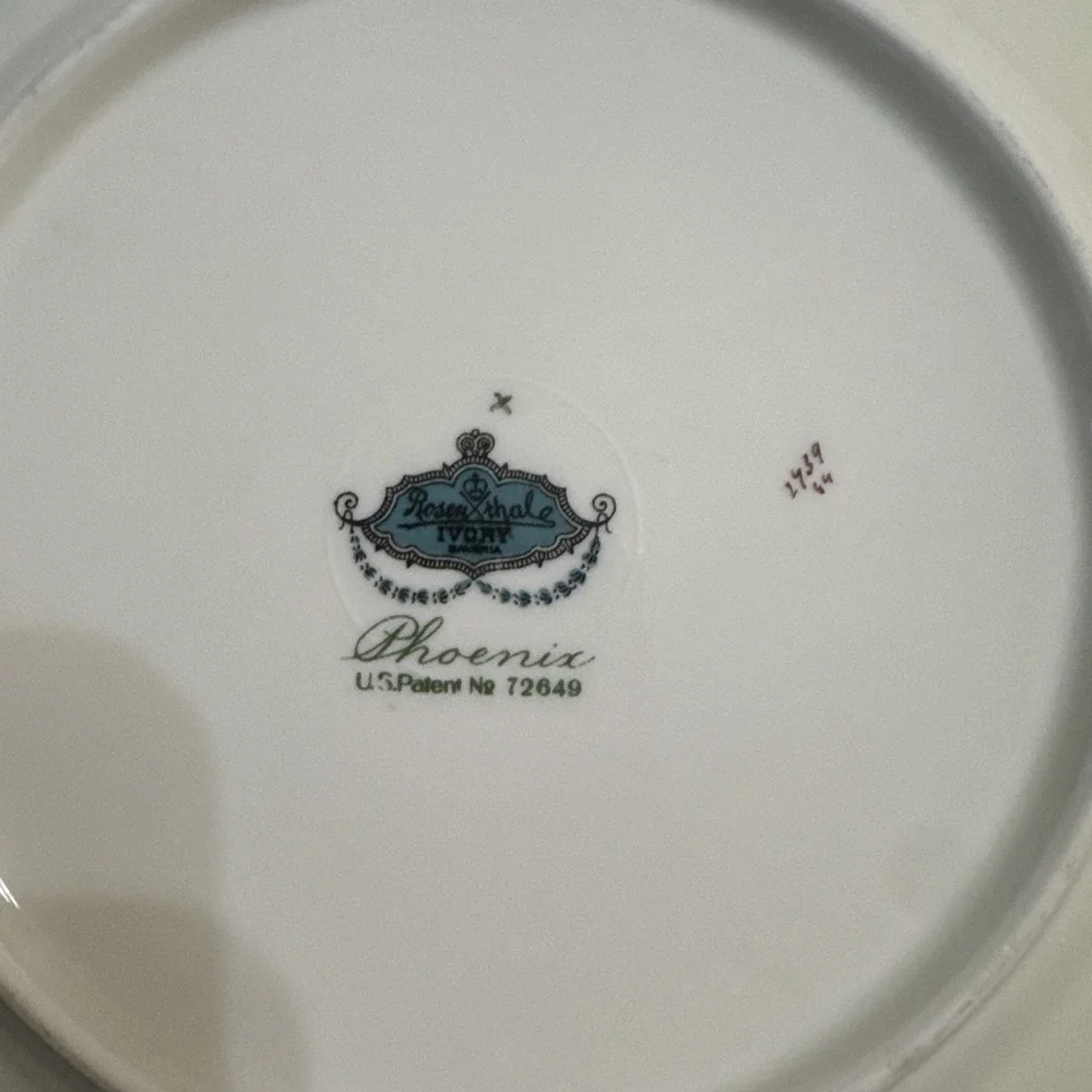 Rosenthal Phoenix Salad Plates 8